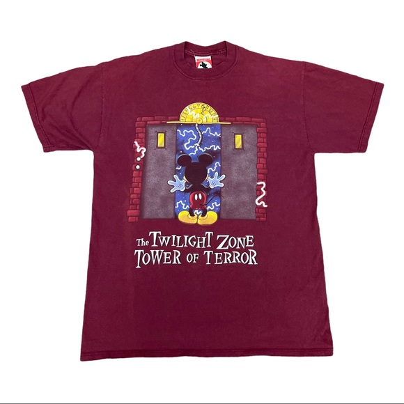 Mickey Inc Other - 90s Disney Mickey Tower of Terror T-shirt Sz Large